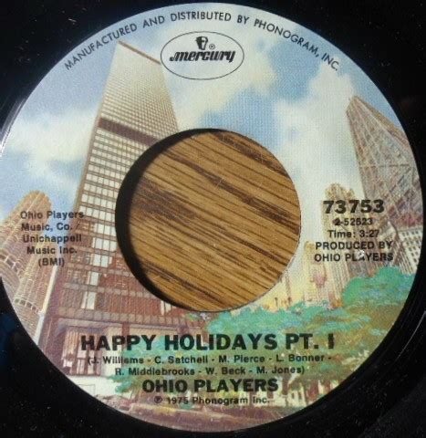 Free Sheet Music Happy Holidays Ohio Players